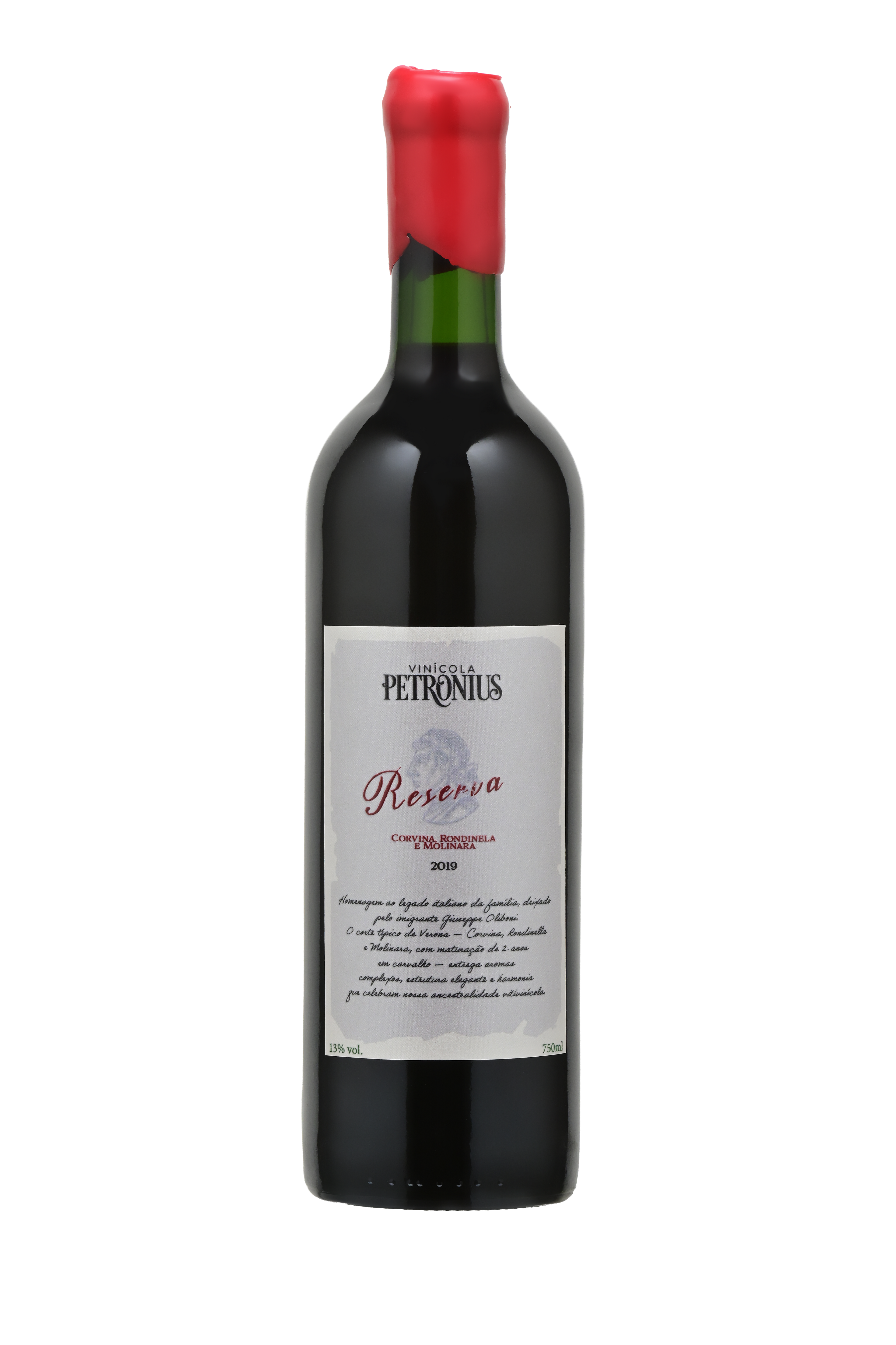 Vinícola Petronius Reserva 2019 - Corvina, Rondinela e Molinara